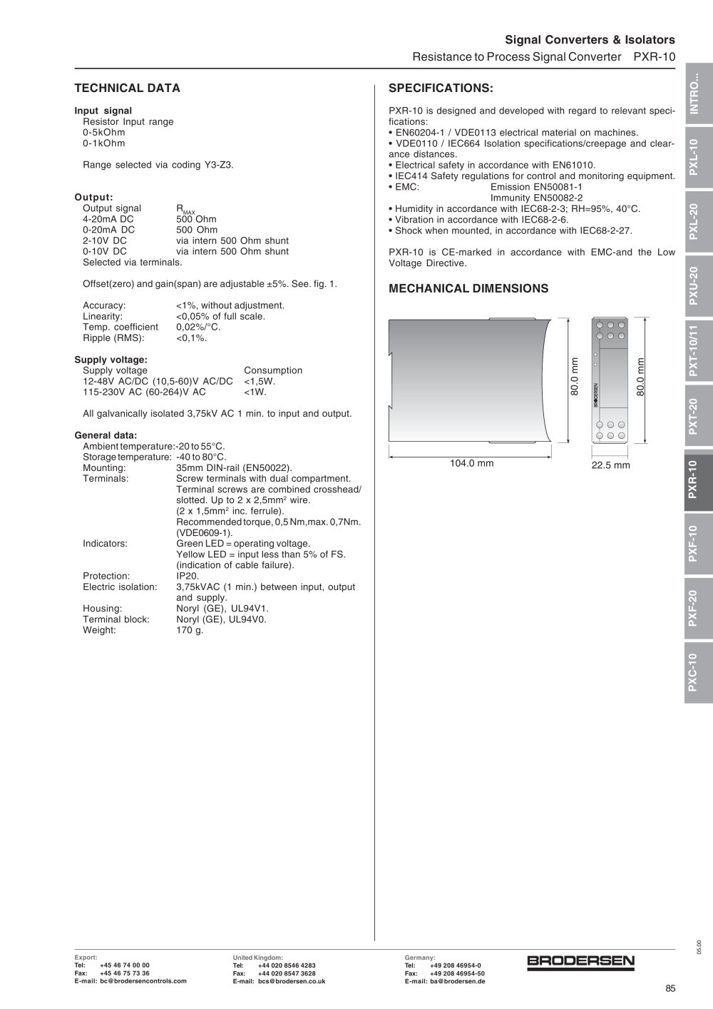 Brodersen Controls - 2887