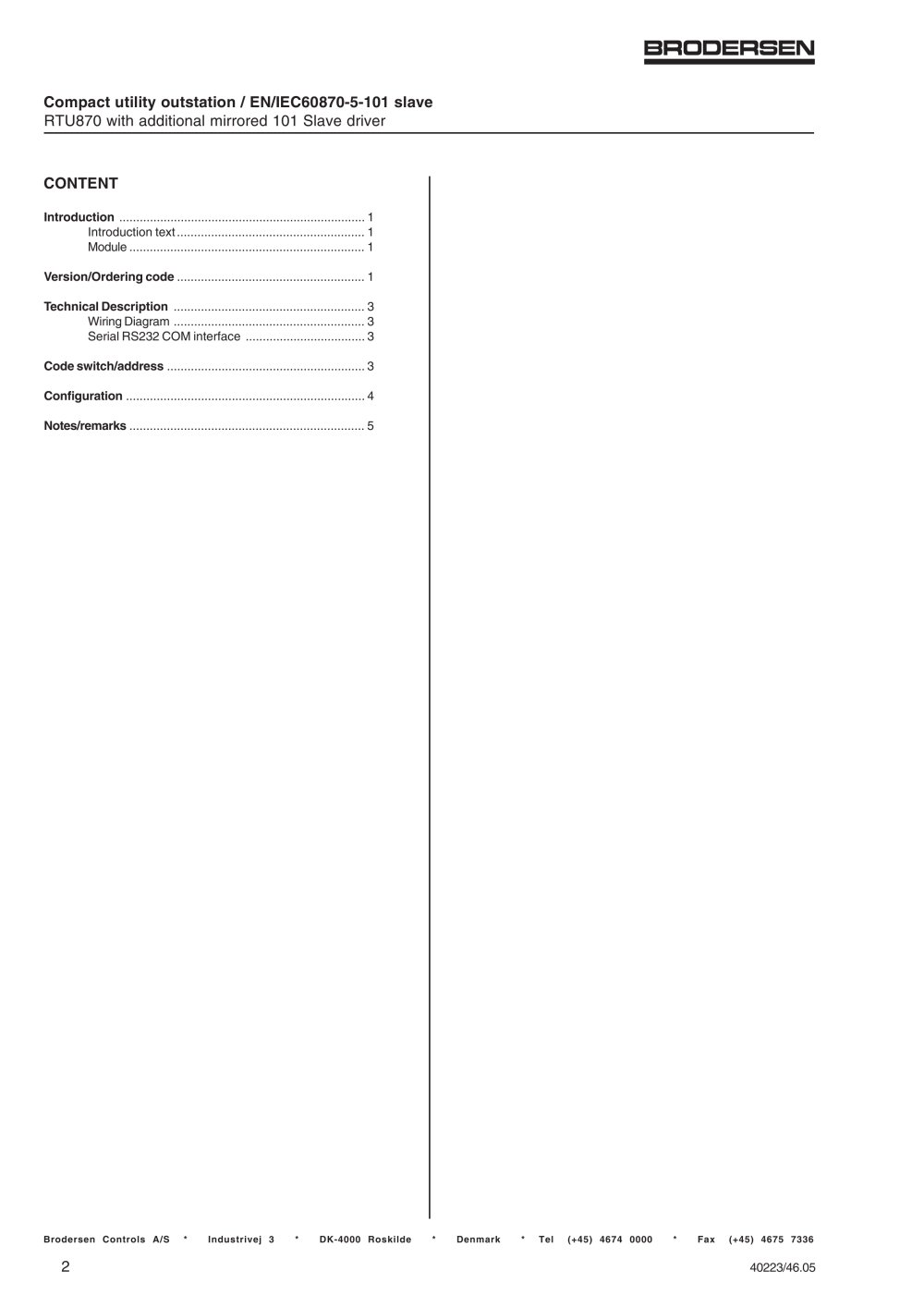 Brodersen Controls - 