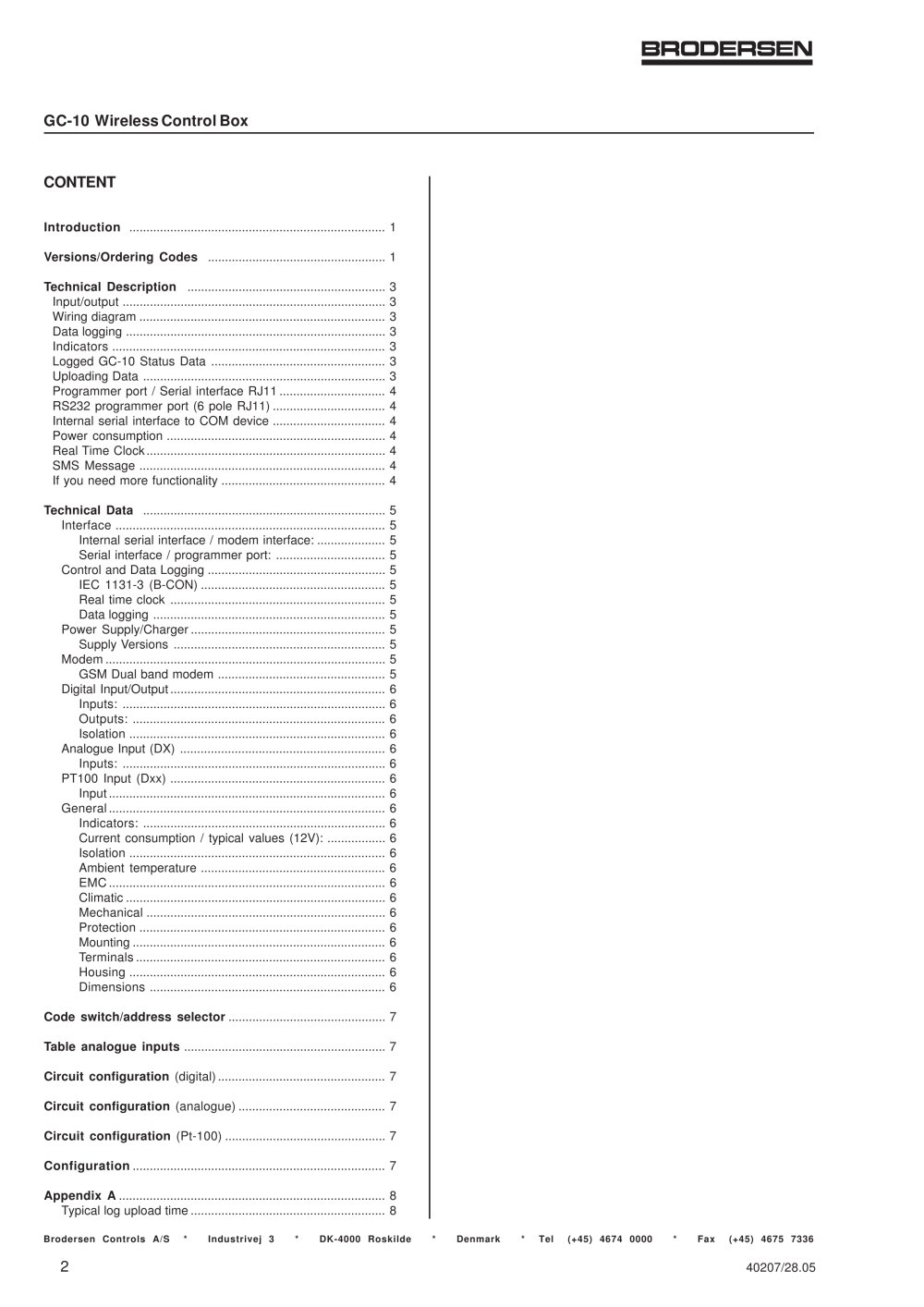 Brodersen Controls - 
