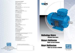 Aluminum frame three-phase asynchronous motor 