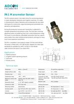 Adcon PA1 Manometer Sensor