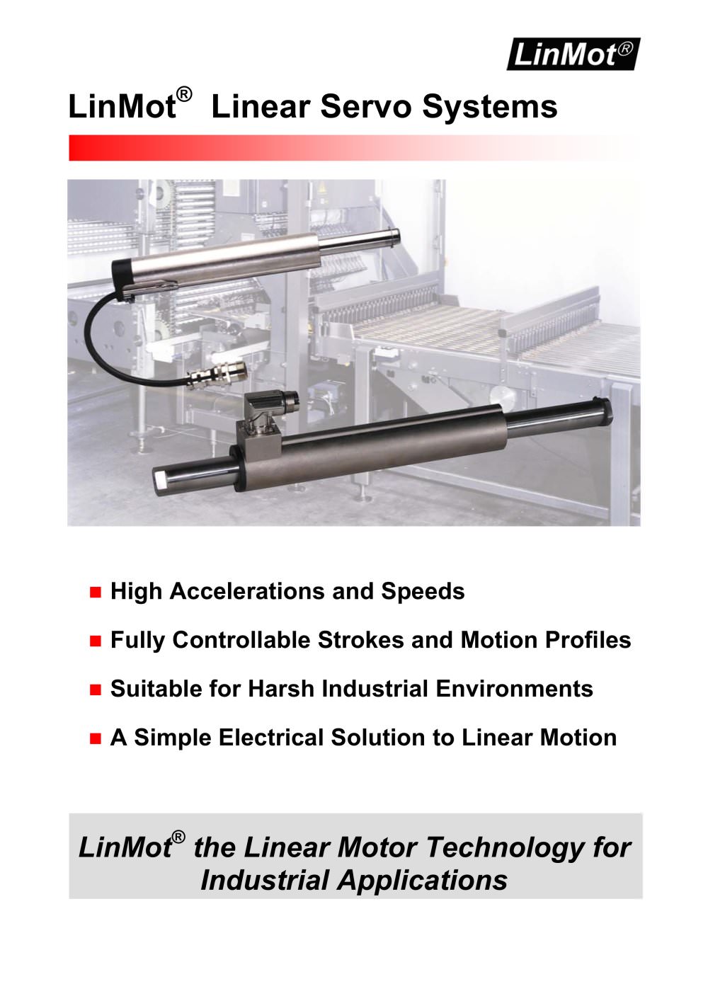 Overview about all LinMot products - Linmot