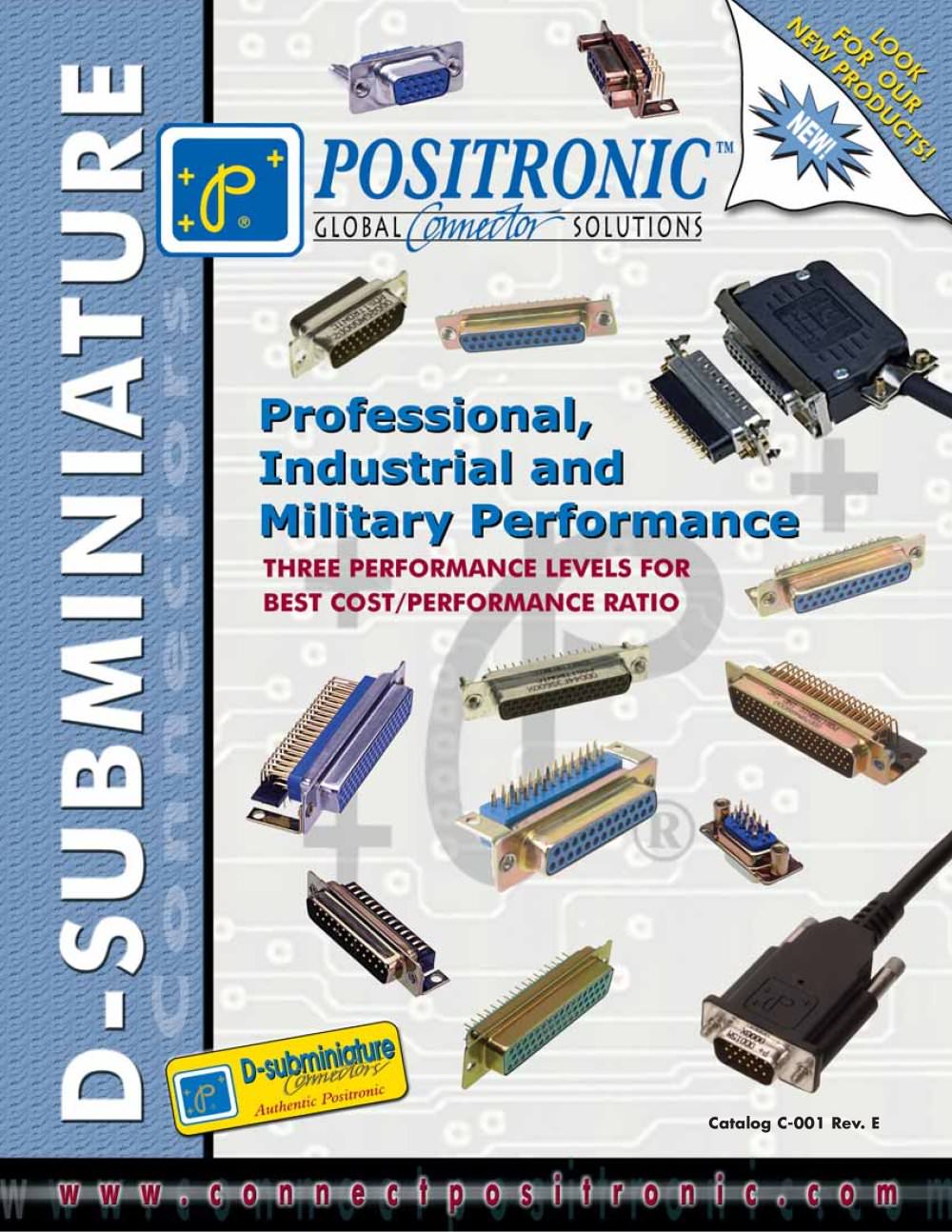 D-Subminiature Connector Catalog - Positronic Industries