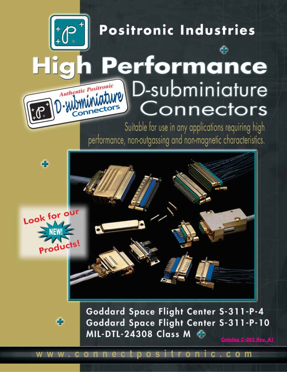 High Performance D-Sub Catalog - Positronic Industries
