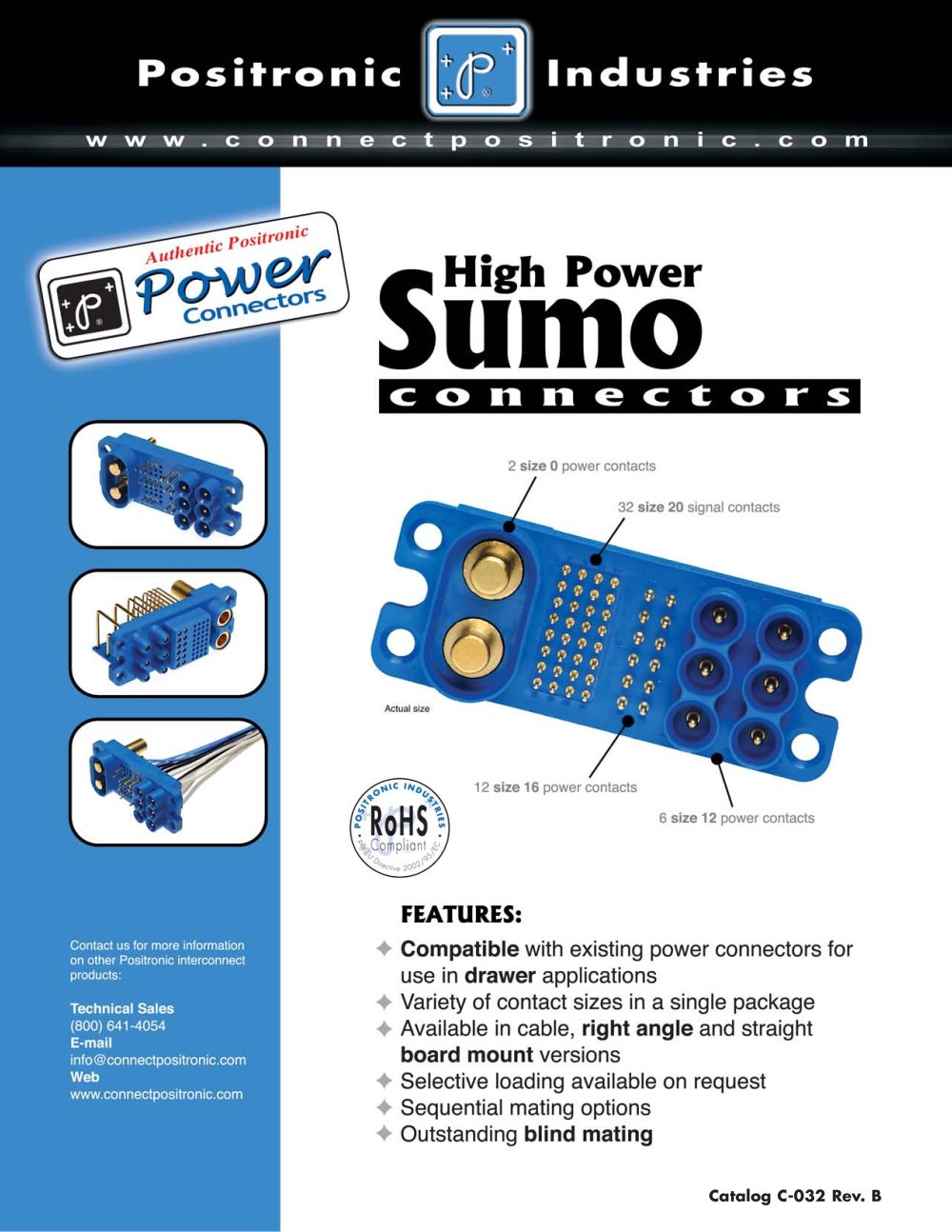 Sumo Catalog - Positronic Industries