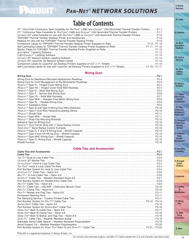 Panduit catalog