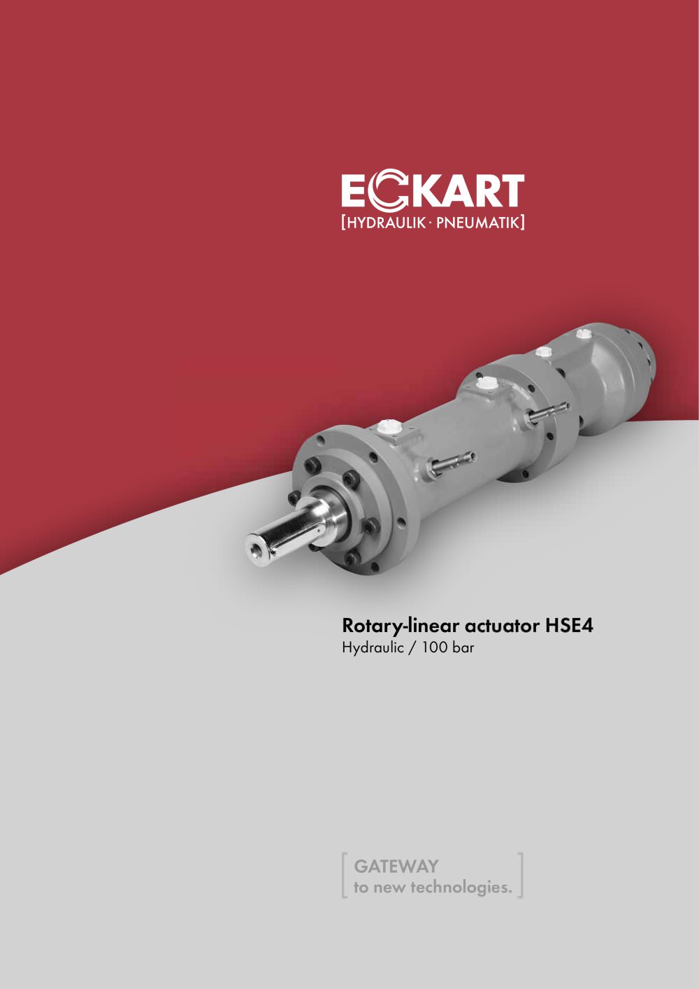 Rotary-linear actuator HSE4 - Eckart