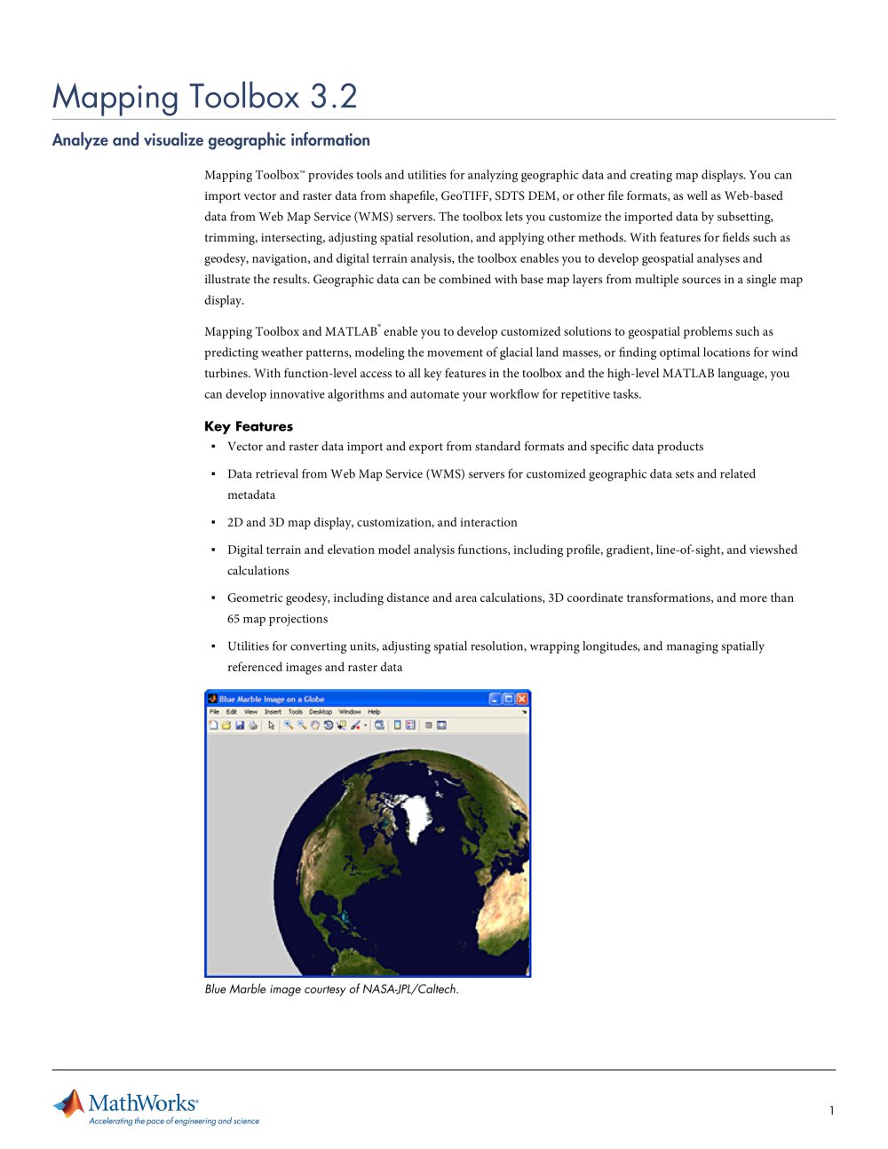 Mapping Toolbox 3.2 - The MathWorks