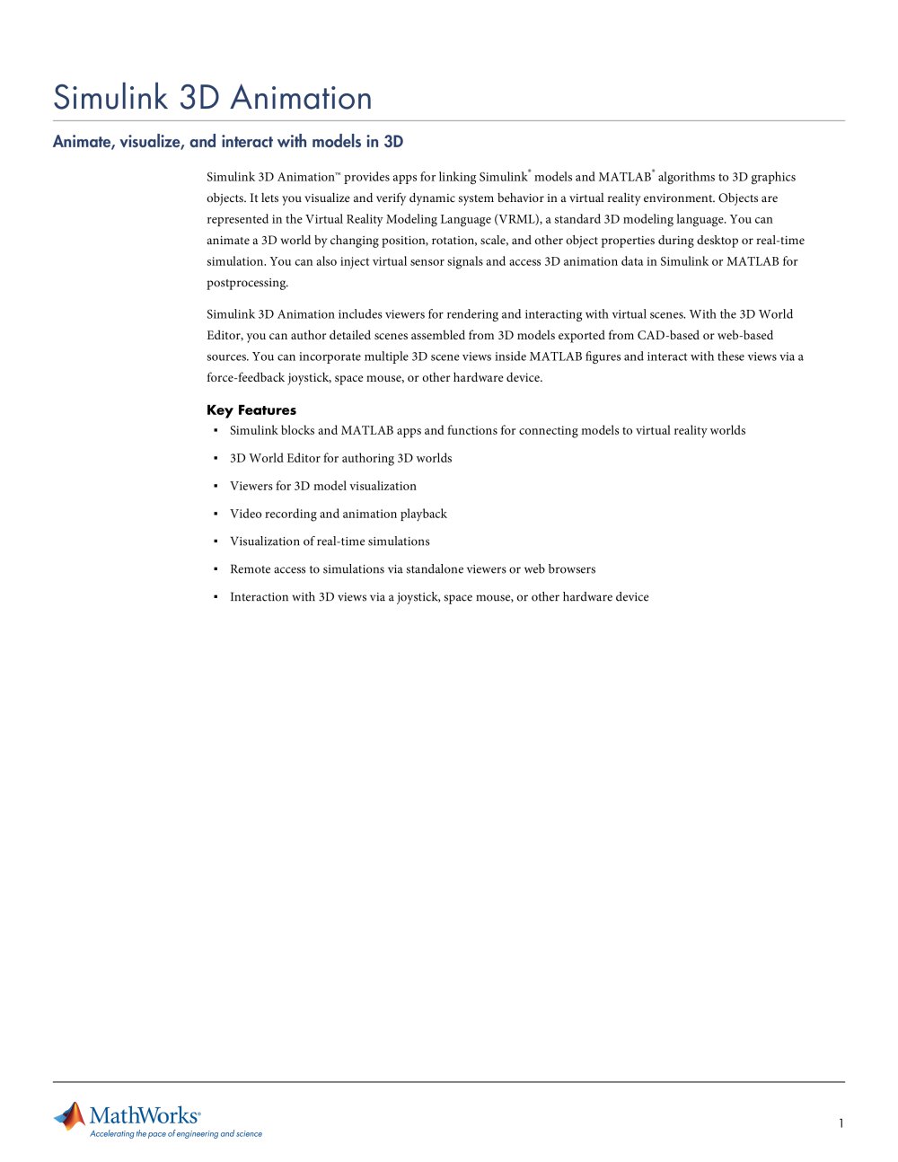 Simulink 3D Animation - The MathWorks