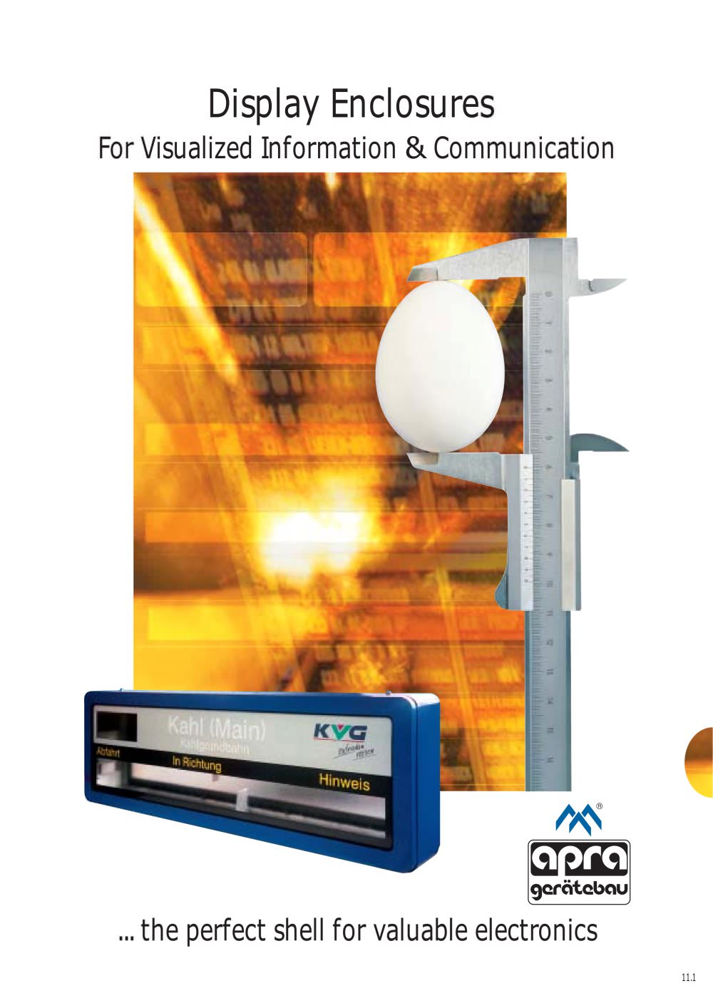Display Enclosures - apra-norm