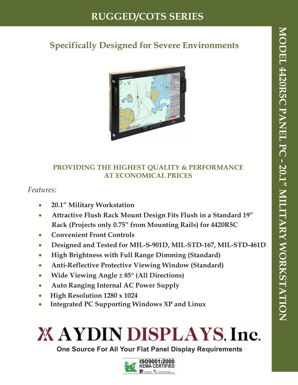 Specifically Designed for Severe Environments - AYDIN