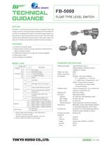Float type level switch