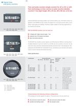 digital time and pulse counters 	