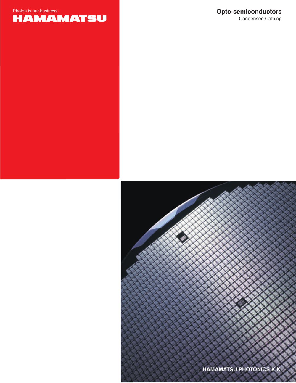 Opto-semiconductor Catalog - HAMAMATSU