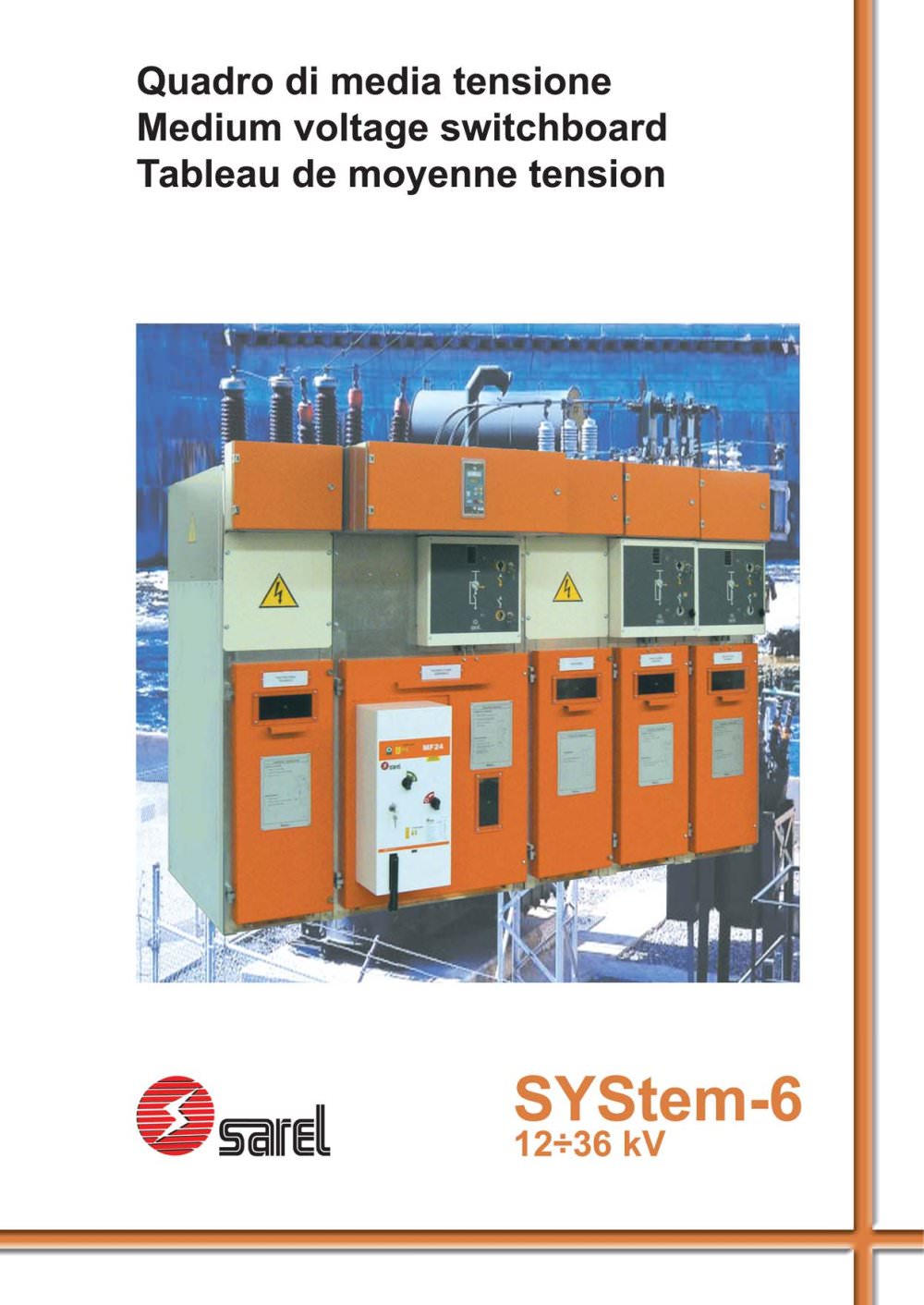 switchboards SYStem-6 SF6-aria 12-36KV - SAREL