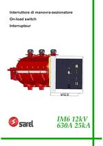 switches IM6 SF6 insulated 12KV 210 mm  