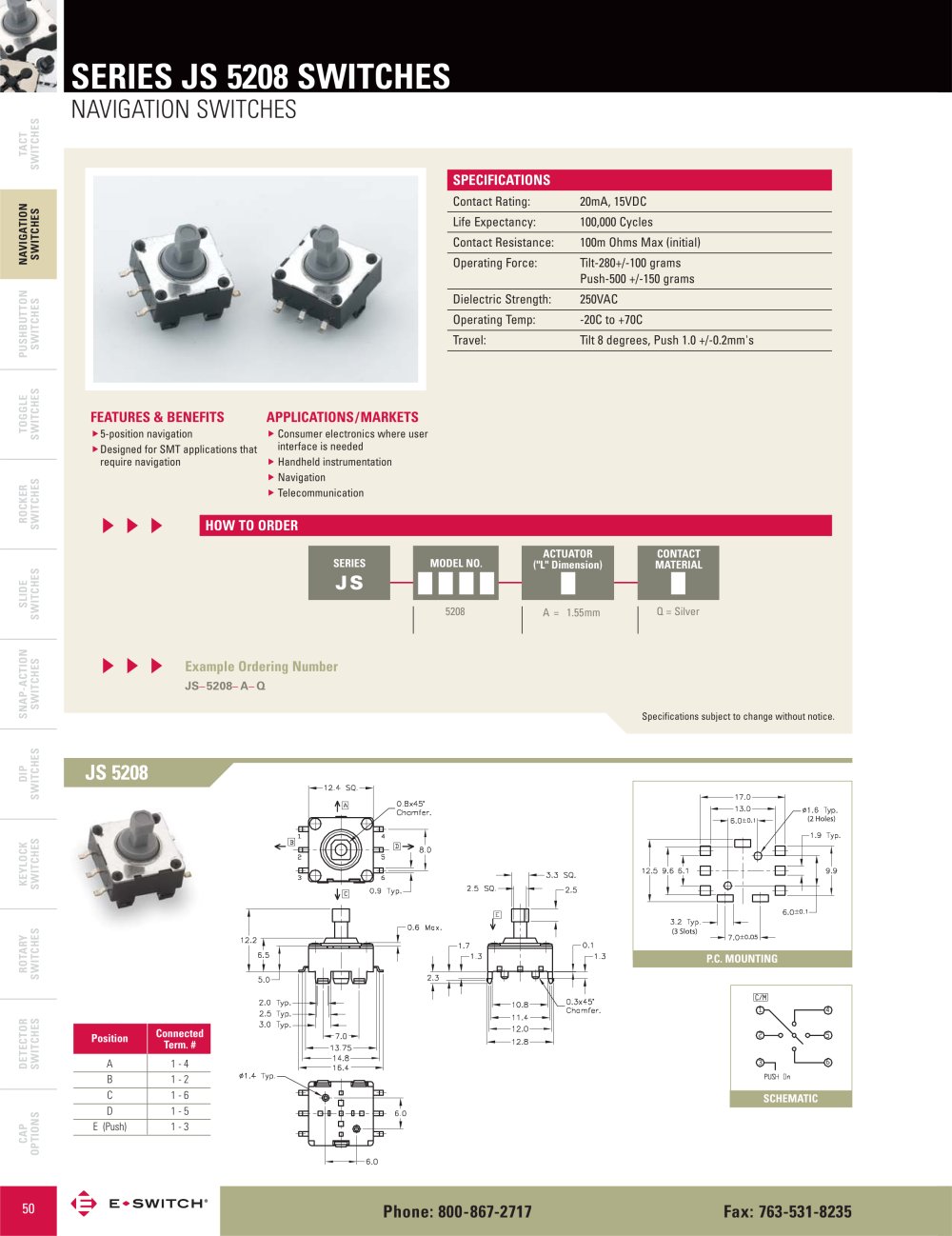 E-SWITCH - 