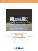 Leackage Current Tester / TOS3200
