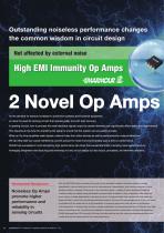 High Emi Immunity Op Amps Ultra Low Noise Cmos Op Amps Rohm