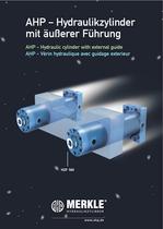 Hydraulic Cylinder with external guide