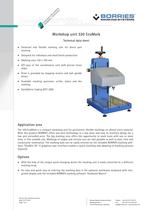 Data sheet workshop unit 320 EcoMark
