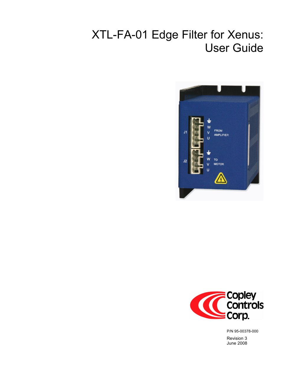 Xenus Edge Filter - Copley Controls