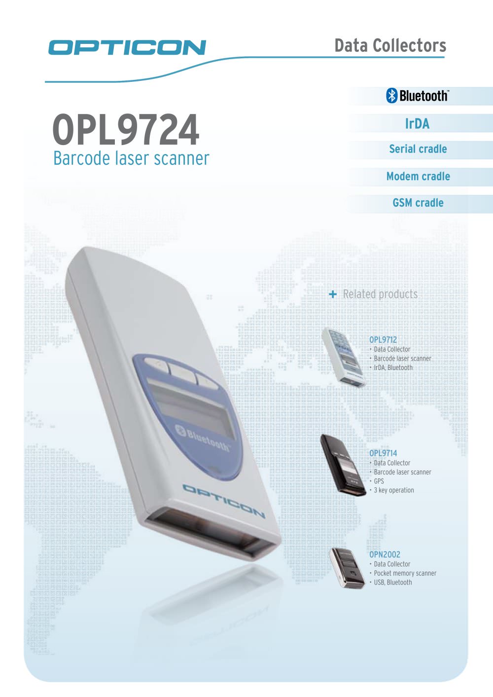 bluetooth data collection terminal - OPTICON