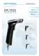 hand-held barcode scanner