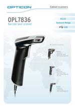hand-held barcode scanner 