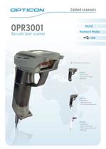  OPR 3001 Rugged Handheld Laser Scanner