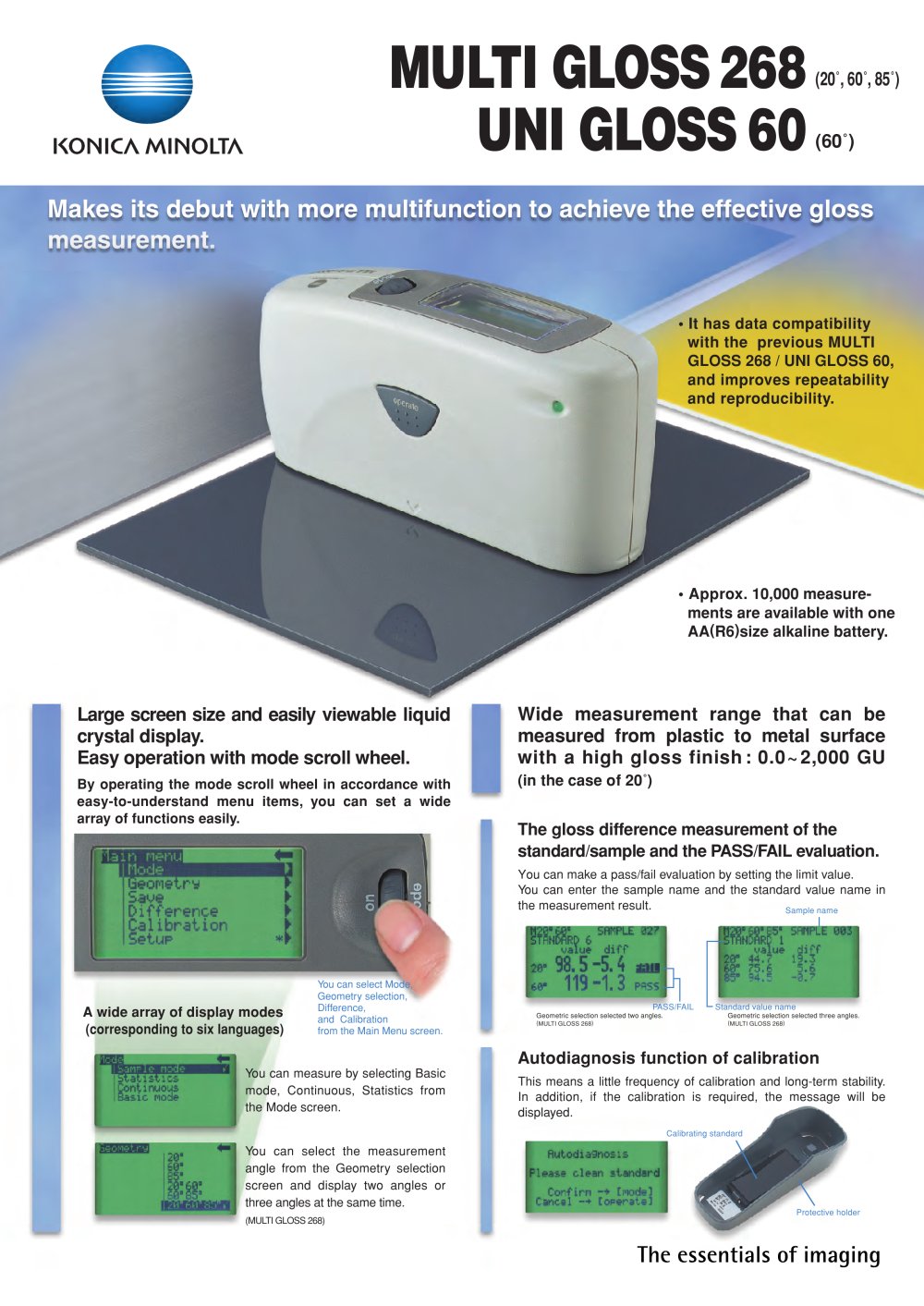 glossmeter - Konica Minolta Sensing