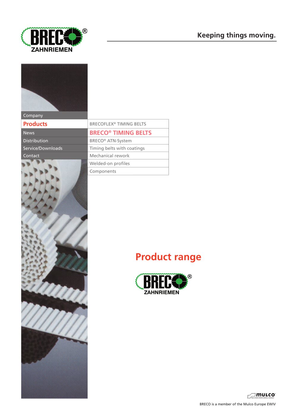 BRECO M-V Timing Belt - BRECO