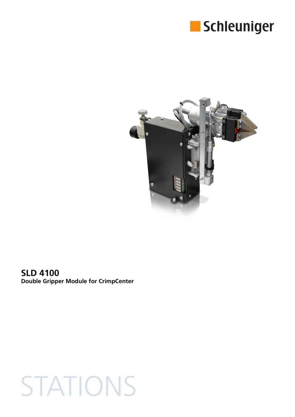 SLD 4100 double gripper module for CrimpCenter - Schleuniger