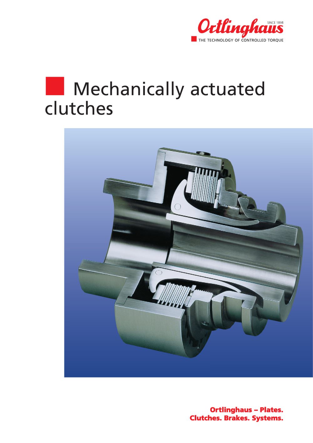Mechanically actuated clutches - Ortlinghaus