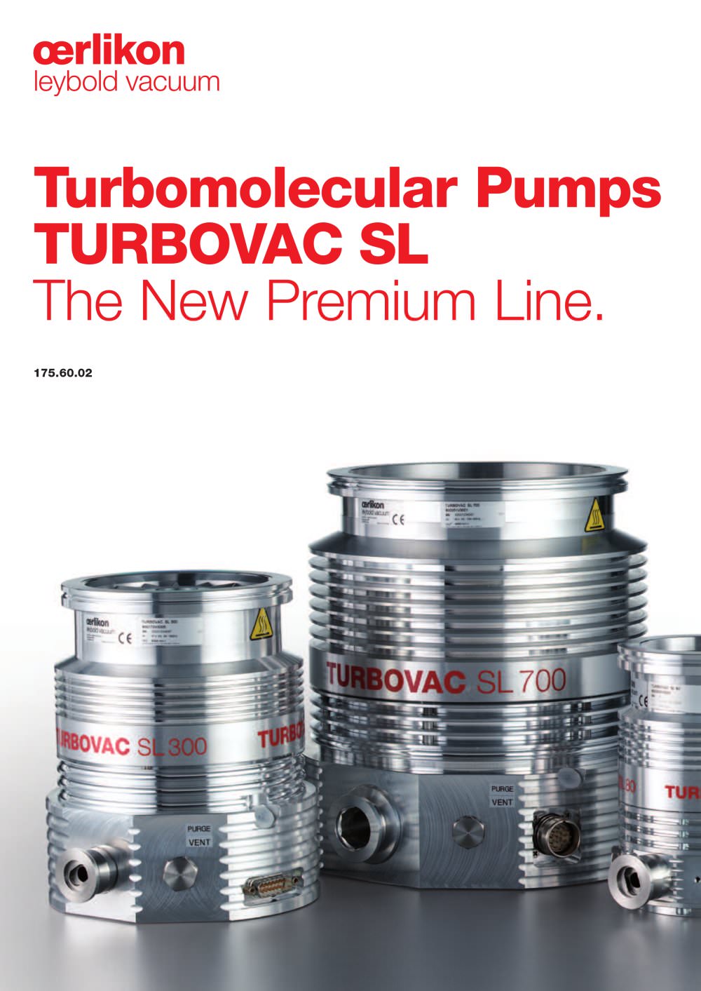 Turbomolecular Pumps TURBOVAC SL - Oerlikon Leybold Vacuum