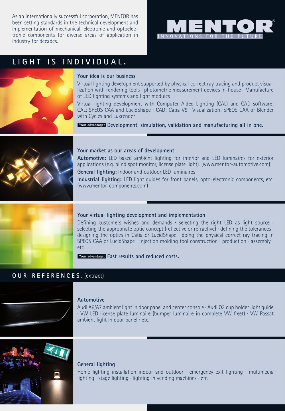 MENTOR Light Card englisch - MENTOR