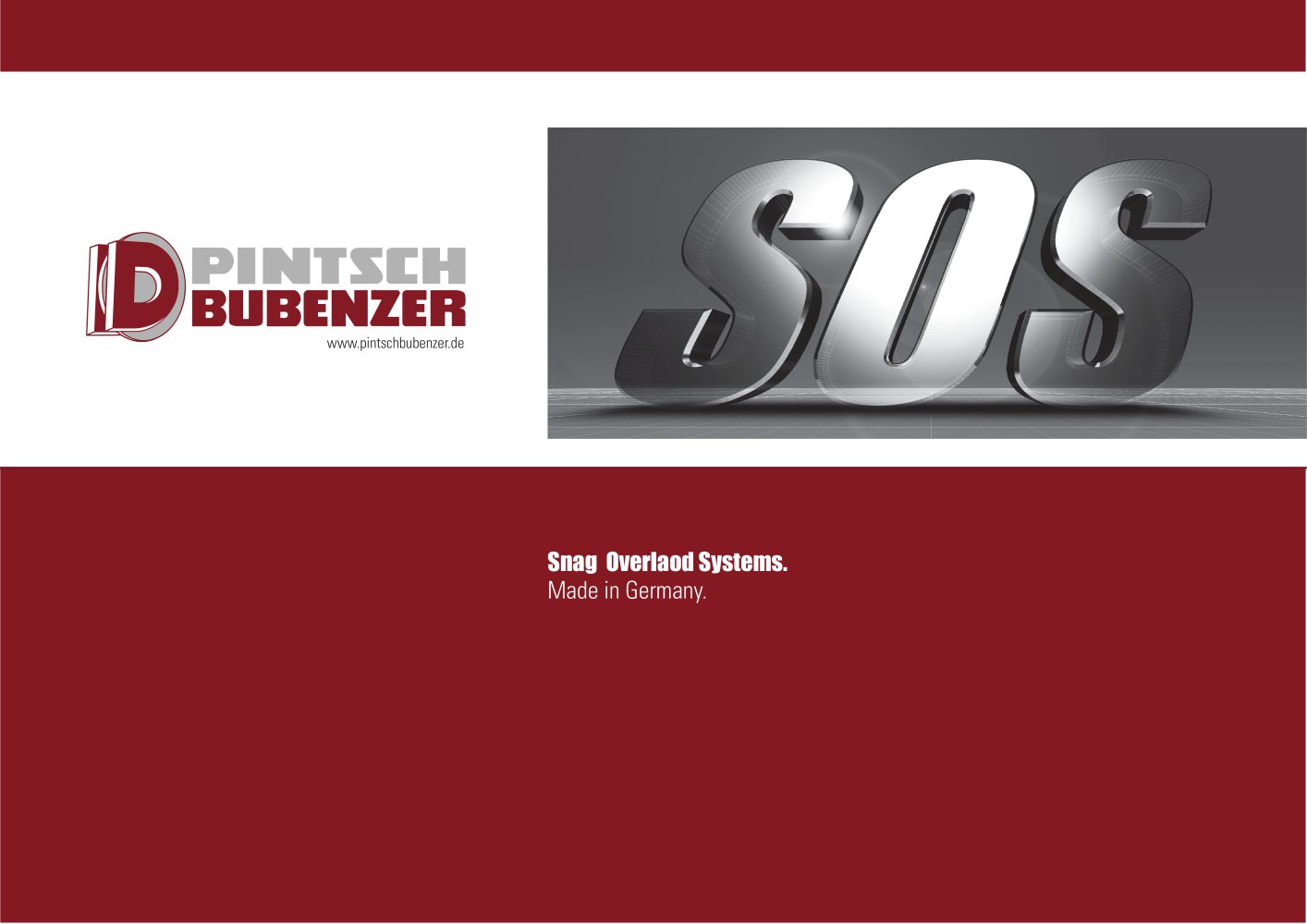 Brochure "Snag overload system" (SOS) - Pintsch Bubenzer