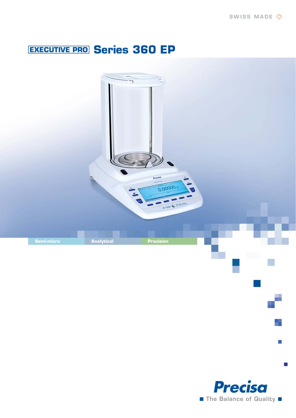 EXECUTIVE PRO Series 360 EP - Precisa Gravimetrics AG