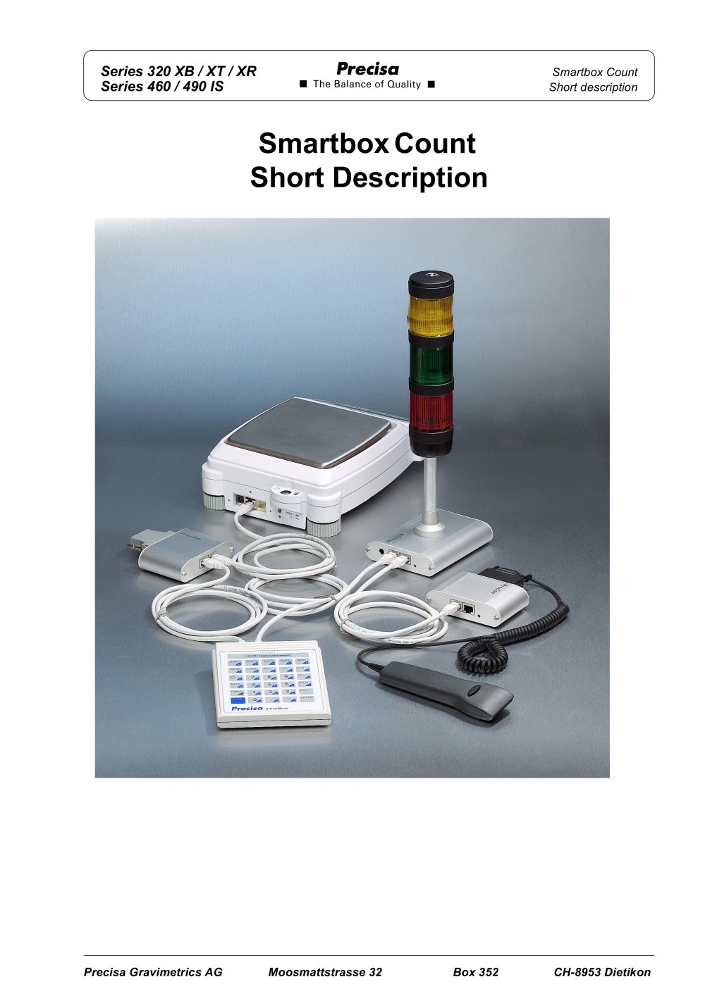 Smartbox Count: - Precisa Gravimetrics AG