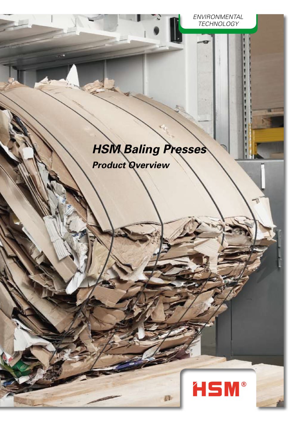 HSM Baling Presses - Product Overview - HSM