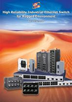  High Reliability Industrial Ethernet Switch for Rugged Environment