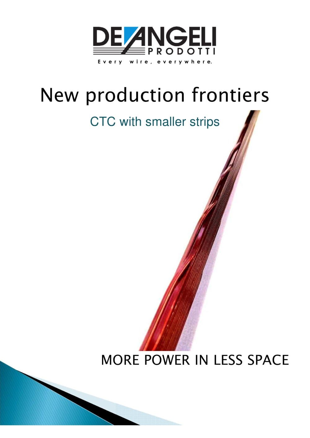 CTC with smaller strips - De Angeli Prodotti - PDF Catalogue ... CTC with smaller strips - De Angeli Prodotti - PDF Catalogue ...