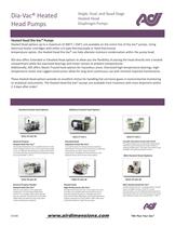 Dia‐Vac� Heated Head Pumps