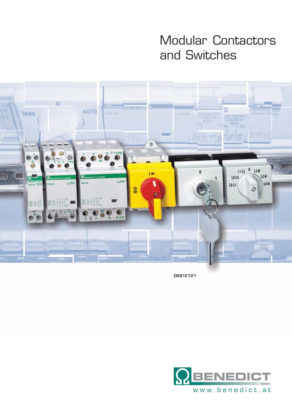 Modular Contactors and Switches - BENEDIKT & J&Auml;GER