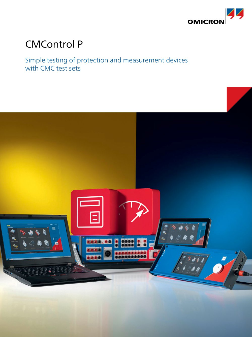 CM Control - Front Panel Control for CMC Test Sets - OMICRON electronics GmbH