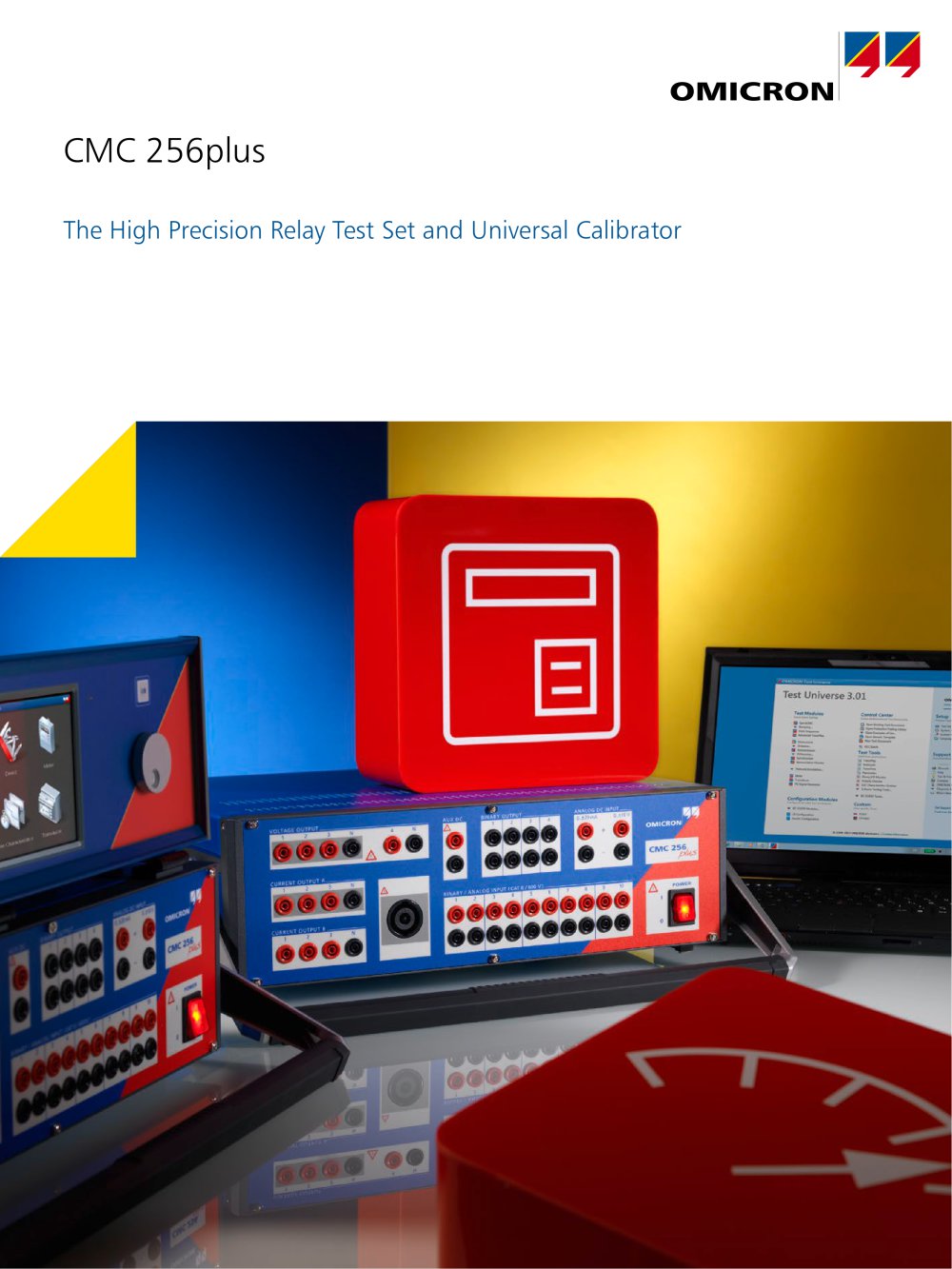 CMC 256plus - High precision relay test set and universal calibrator - 1 / 6 Pages