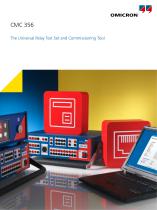 CMC 356 - Universal relay test set and commissioning tool