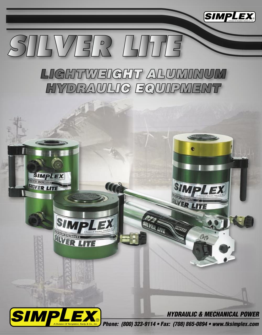 Silver Lite Aluminum Line - SIMPLEX