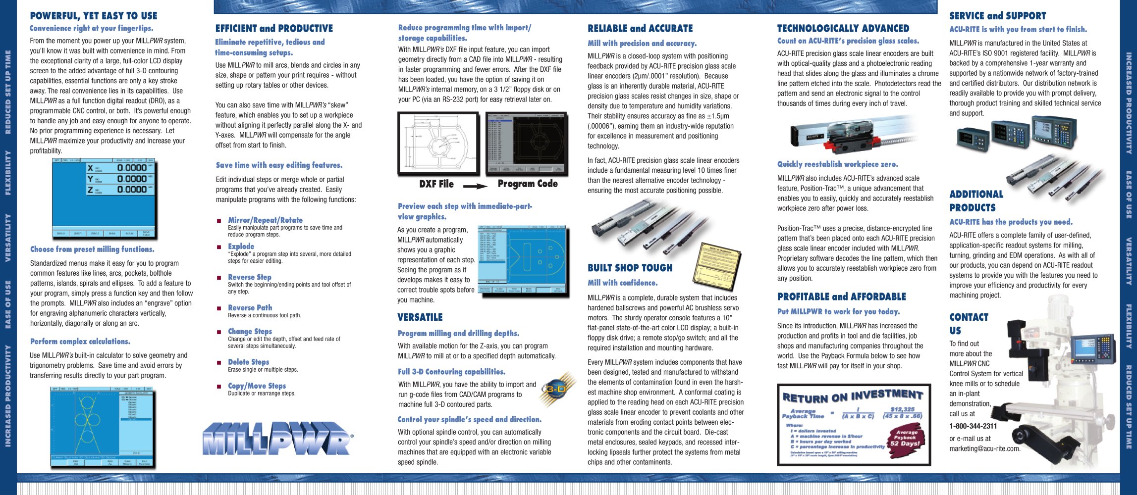 MILLPWR CNC Control System - ACU-RITE