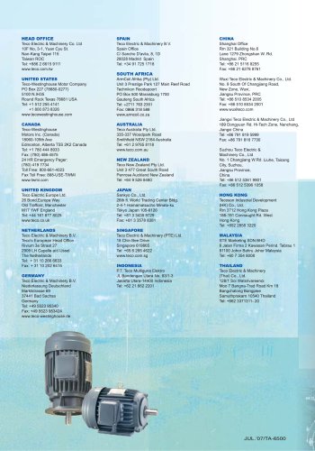 3 Phase Induction Motors-AEEF AEVF